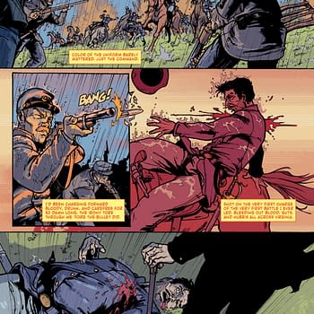 Interior preview page from TEXARCANUM #3 MICHAEL HEISLER COVER