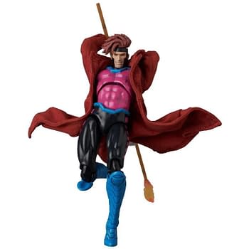 New Marvel Comics Gambit (Comic Variant) MAFEX Figure Revealed 