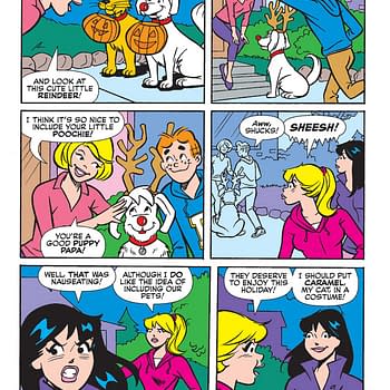 Interior preview page from Archie's Halloween Spectacular