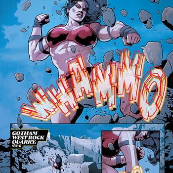 Interior preview page from Birds of Prey #25