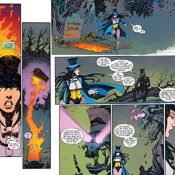 Interior preview page from DC's Zatannic Panic #1