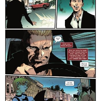 Interior preview page from EDDIE BROCK: CARNAGE #8 JESUS SAIZ COVER