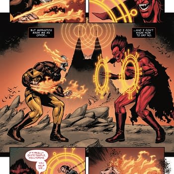Interior preview page from HELLVERINE #10 KENDRICK "KUNKKA" LIM COVER