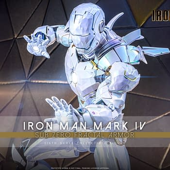 Hot Toys Reveals Limited Edition 1/6 Iron Man Sub-Zero Fractal Armor 