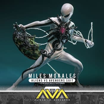 Hot Toys Debuts 1/6 Aliens Vs. Avengers Miles Morales Spider-Man