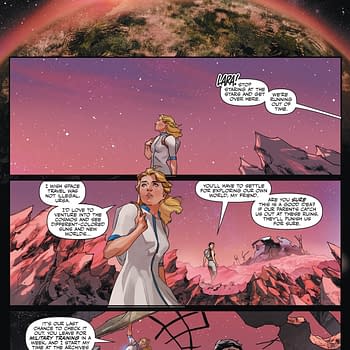 Interior preview page from Justice League: The Omega Act Special #1