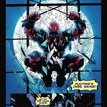 Interior preview page from DEADPOOL/BATMAN #1 GREG CAPULLO COVER