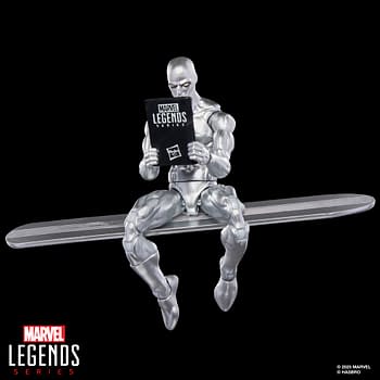 The Silver Surfer Takes Flight with New Marvel Legends Figure