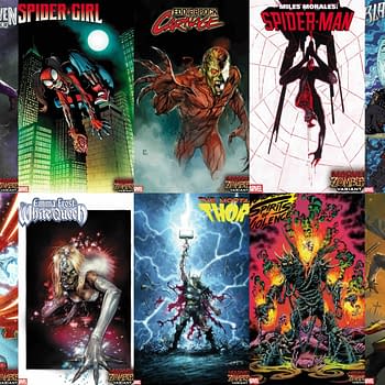 Marvel Zombies Variant Covers For Hallowe'en