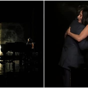 Lady Gaga, "Vanish Into You" Help Colbert Kick Off His Final Season