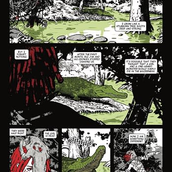 Interior preview page from PREDATOR: BLACK WHITE AND BLOOD #3 MARTIN COCCOLO COVER