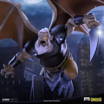 Hudson Joins Iron Studios 1/10 Art Scale Gargoyles Collection 