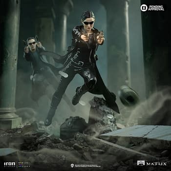 Return to the Matrix with Iron Studios New Trinity 1/10 Statue 