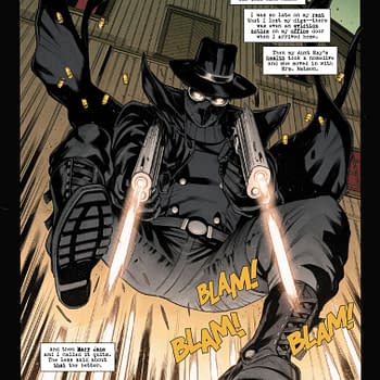 Interior preview page from SPIDER-MAN NOIR #1 SIMONE DI MEO COVER