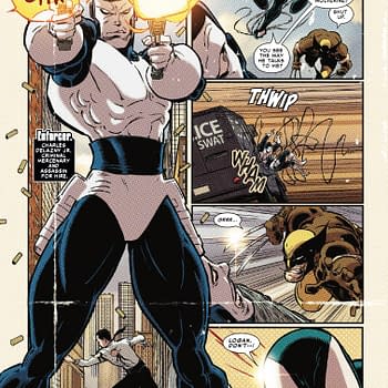 Interior preview page from SPIDER-MAN AND WOLVERINE #5 KAARE ANDREWS COVER
