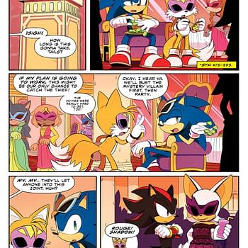 Interior preview page from SONIC THE HEDGEHOG #81 EVAN STANLEY COVER