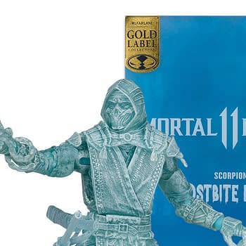 McFarlane Toys Unveils Scorpion (Mortal Kombat) Frostbite Edition