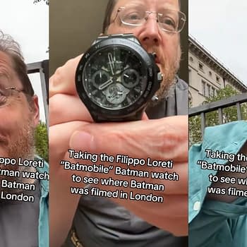 Taking The Filippo Loreti Batmobile Watch Around London
