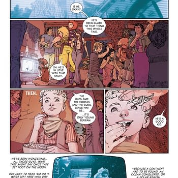 Interior preview page from New Gods #10