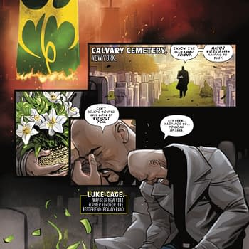 Interior preview page from UNDEAD IRON FIST #1 WHILCE PORTACIO COVER