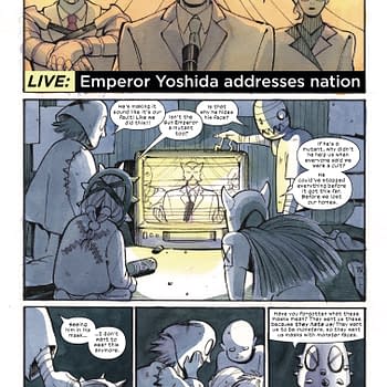 Interior preview page from ULTIMATE X-MEN #20 PEACH MOMOKO COVER