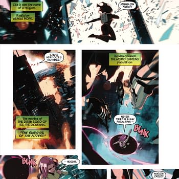 Interior preview page from X-MEN OF APOCALYPSE ALPHA #1 SIMONE DI MEO COVER