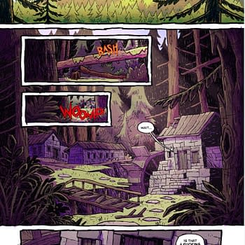 Interior preview page from Hector Plasm: Hunt the Bigfoot #1