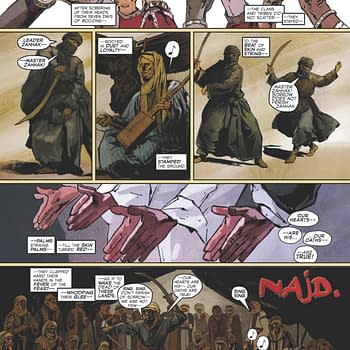 Interior preview page from I Tyrant #4