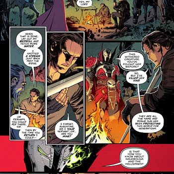 Interior preview page from Rogue Sun #30