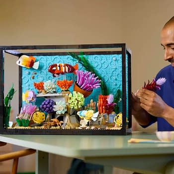 Build Your Own Tropical Fish Aquarium with New LEGO Icons Set 