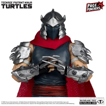 Teenage Mutant Ninja Turtles Page Punchers Shredder Revealed 
