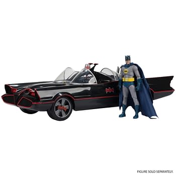 The Batmobile Returns from Batman 1966 with New McFarlane Vehicle