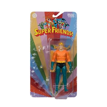 Aquaman Arrives with New DC Retro Super Friends Figure from McFarlane