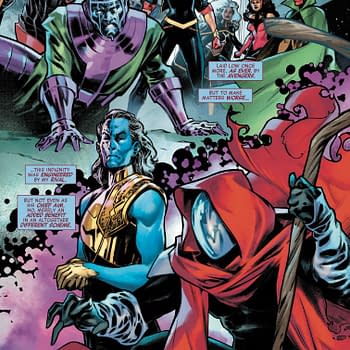 Interior preview page from AVENGERS #31 CAFU COVER