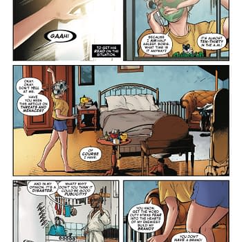 Interior preview page from BLACK CAT #3 ADAM HUGHES COVER