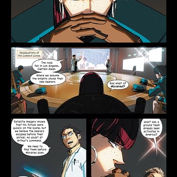 Interior preview page from CORT: Children of the Round Table #2