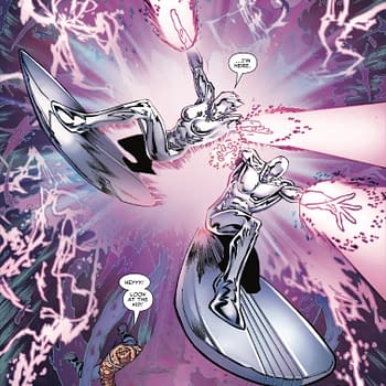 Interior preview page from DEATH OF THE SILVER SURFER #5 DIKE RUAN COVER