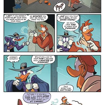 Interior preview page from Darkwing Duck #6