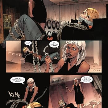 Interior preview page from EDDIE BROCK: CARNAGE #9 JESUS SAIZ COVER