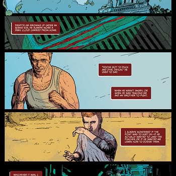 Interior preview page from EVENT HORIZON: DARK DESCENT #2 JEFFREY LOVE COVER