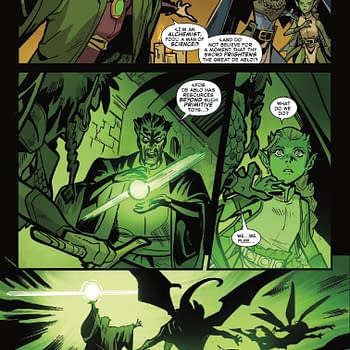 Interior preview page from FANTASTIC FOUR/GARGOYLES #1 TAURIN CLARKE COVER