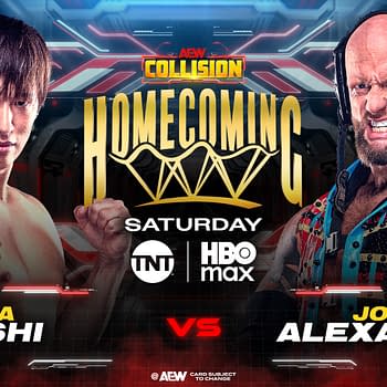 AEW Collision match graphic featuring Kota Ibushi vs. Josh Alexander