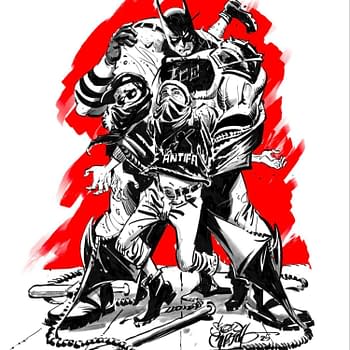 Now Chuck Dixon Makes Batman An Agent of ICE Fighting Antifa