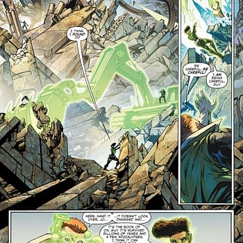 Interior preview page from Green Lantern #28