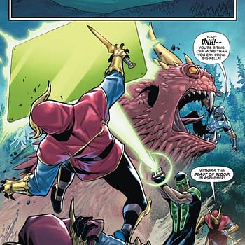 Interior preview page from Justice League: Red #3