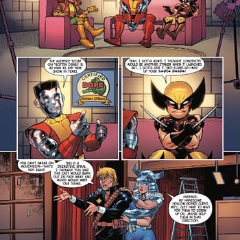 Interior preview page from LONGSHOTS #2 DUSTIN WEAVER COVER