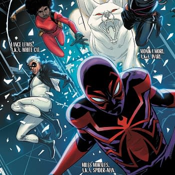 Interior preview page from MILES MORALES: SPIDER-MAN #39 FEDERICO VICENTINI COVER