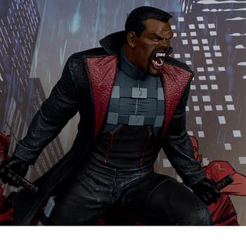 Blade Takes a Bite Out of McFarlane Toys with New Marvel Statue