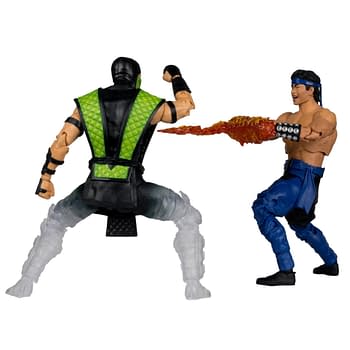 McFarlane Toys Unveils Mortal Kombat Reptile vs. Liu Kang 2-Pack