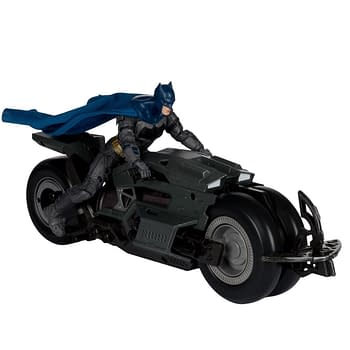 Batman Races Into Action with New McFarlane Toys Batcycle Set 